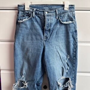 Old Navy Women's High Rise Jeans - Light Blue